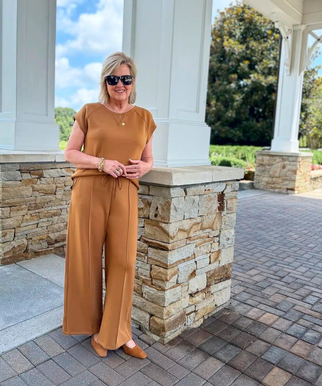 An easy matching set for everyday! I am wearing a medium in both pieces. 

#LTKOver40 #LTKActive #LTKTravel