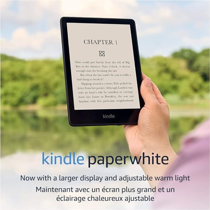 Kindle Paperwhite (16 GB) – Now with a 6.8" display and adjustable warm light | Amazon (CA)