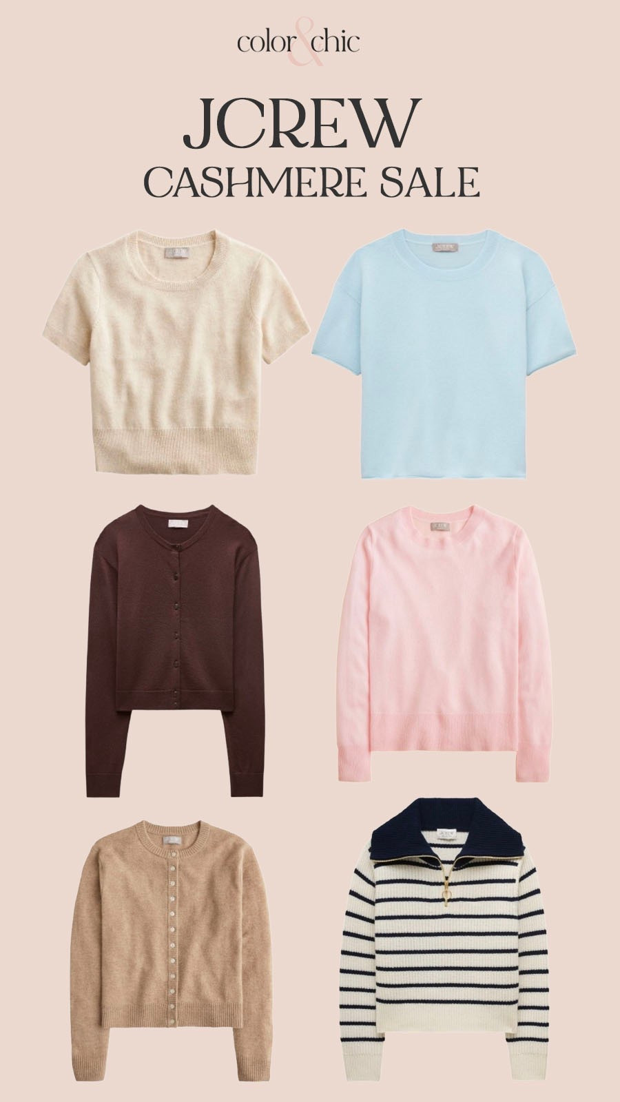 JCrew cashmere event with some of my favorite pieces on sale! Great deal for amazing 100% cashmere items for fall and winter

#LTKootd #LTKSeasonal #LTKSaleAlert