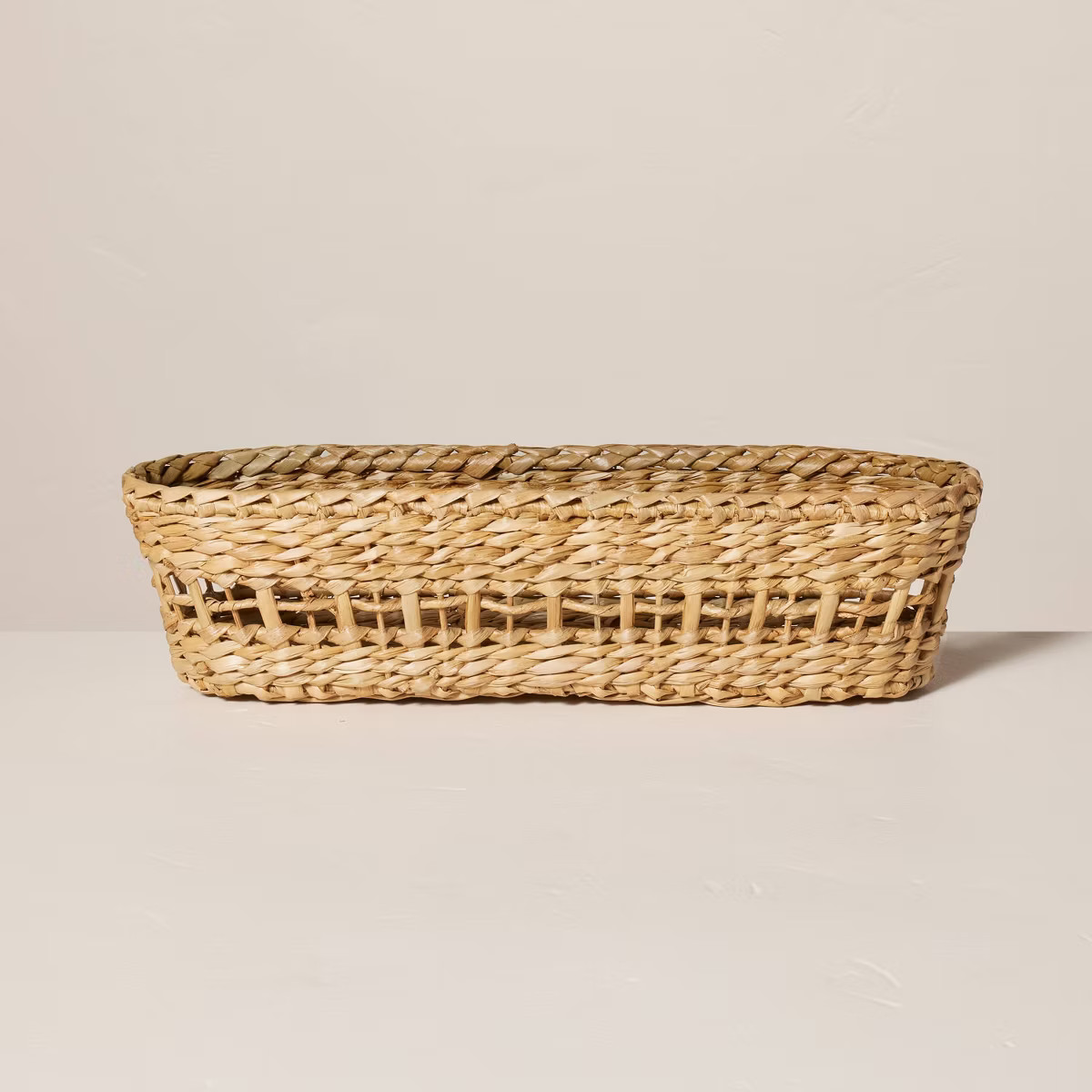 Oblong Woven Bread Basket Natural - Hearth & Hand™ with Magnolia | Target
