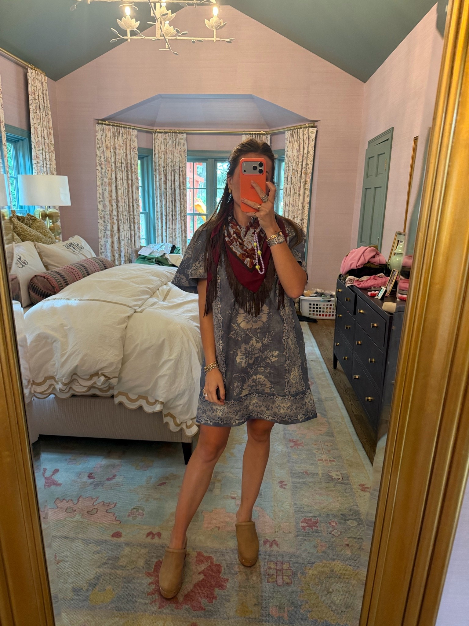 My dress is ON SALE!! Size down, I’m in an xxs