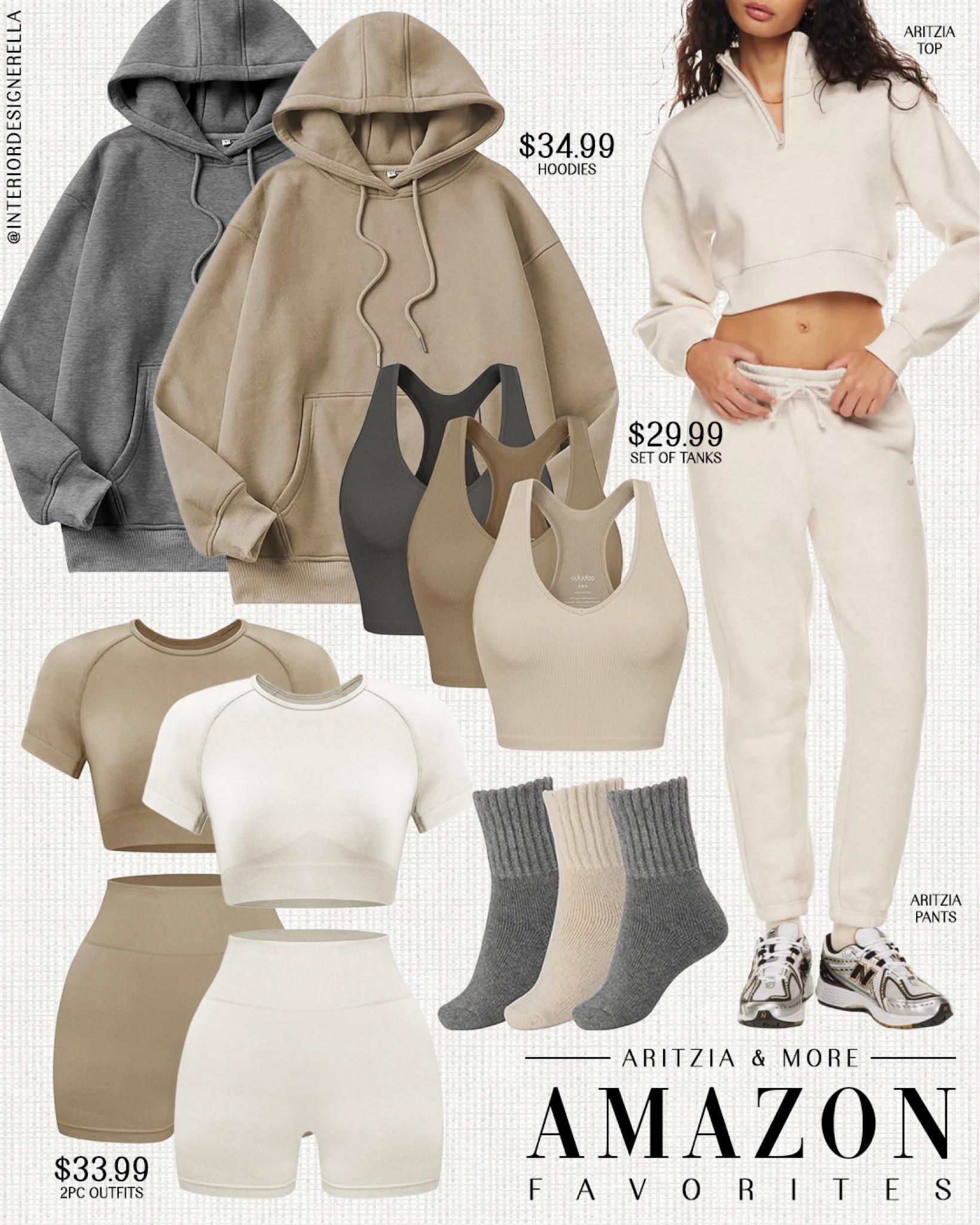 ARITZIA + Amazon finds!✨ $29.99 Amazon set of tanks + $33.99 Amazon 2pc outfits!✨ Click on the “Shop OOTD Collages” collections on my LTK to shop!🤗 Have an amazing day!! Xo!!

#LTKfindsunder100 #LTKfitness #LTKfindsunder50