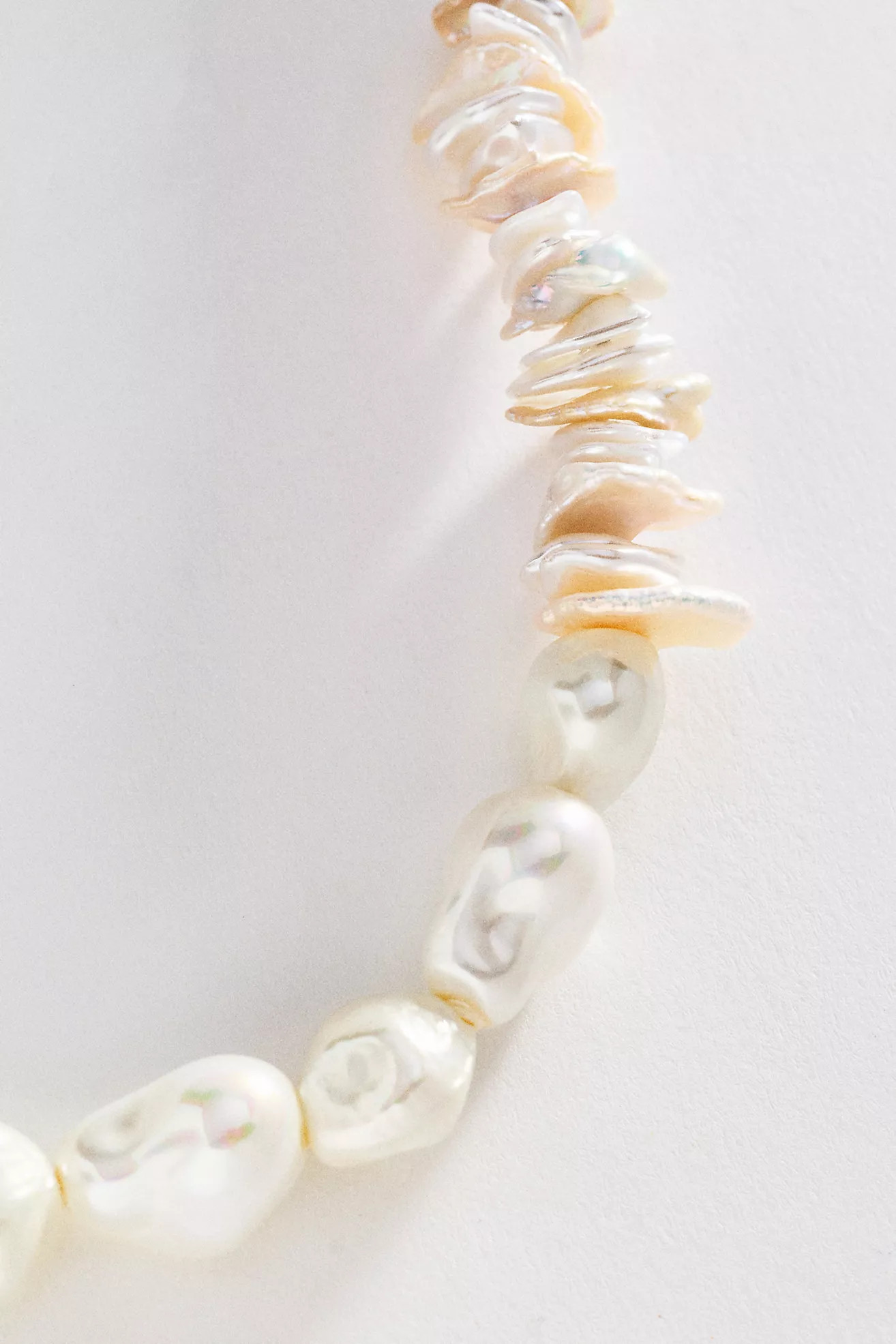 Beachy Beaded Pearl Necklace | Anthropologie (US)