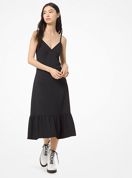 Ruffled Slip Dress | Michael Kors US