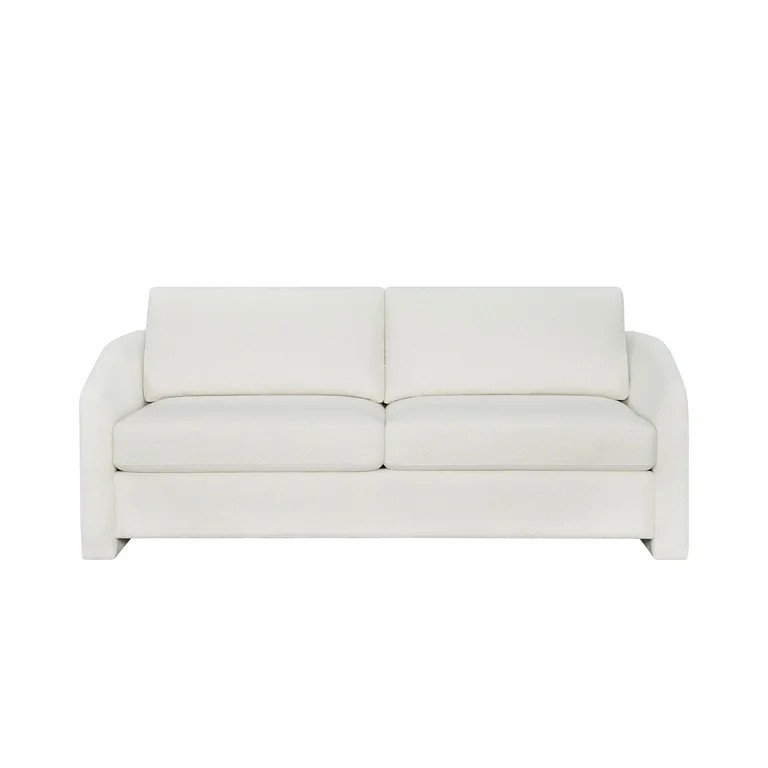 Beautiful Drew Small Space Sofa by Drew Barrymore, Cream Bouclé | Walmart (US)