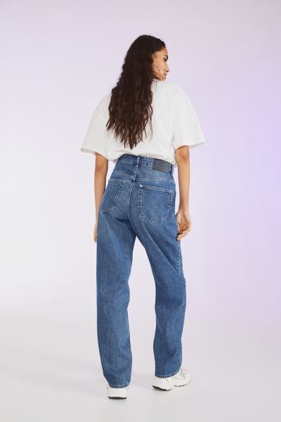 90s Baggy Ultra High Waist Jeans | H&M (US + CA)