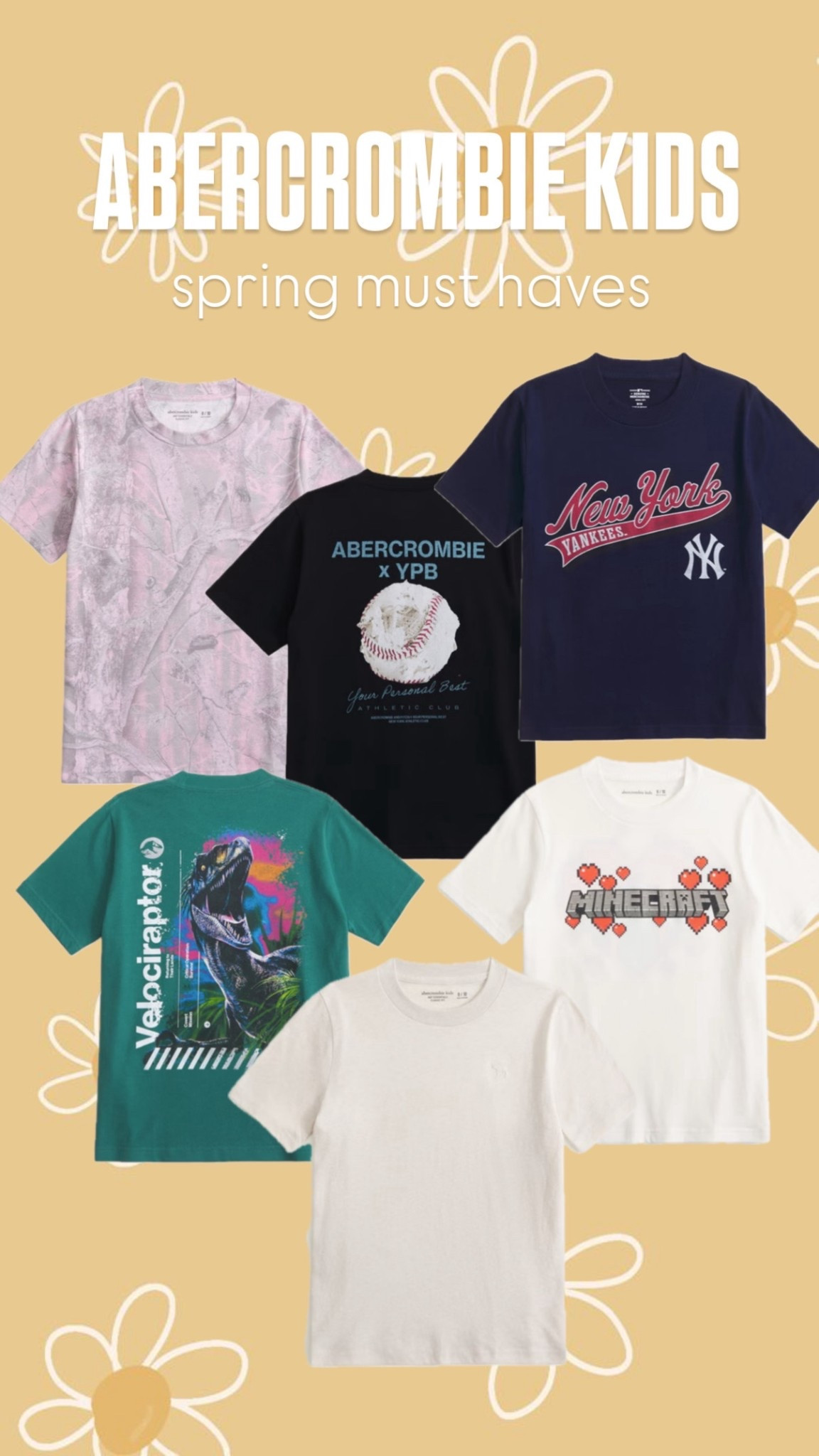 Abercrombie kids spring must haves! All tops I bought for my boys! Use code AF20 for 20%✨

#LTKgrwm #LTKKids #LTKootd