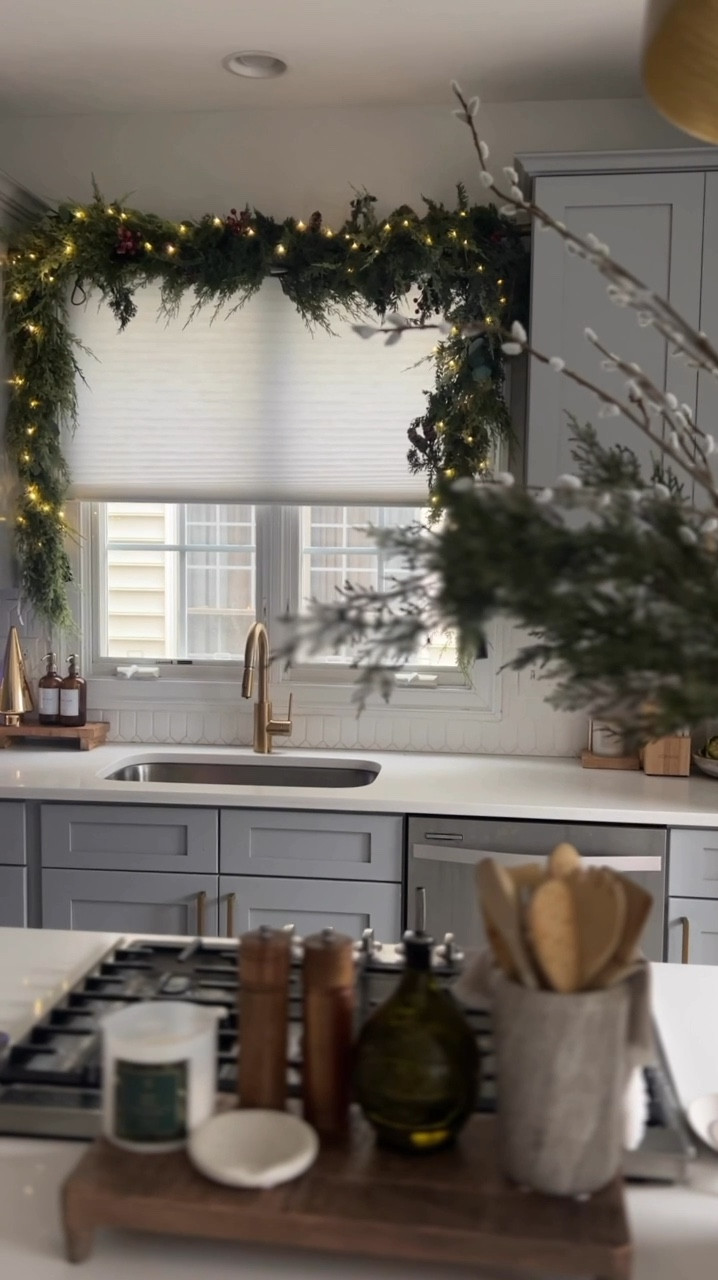 A lot of the garland came from Hobby Lobby and Walmart but you can use whatever garland you have on hand!

#LTKHoliday #LTKHome #LTKSeasonal