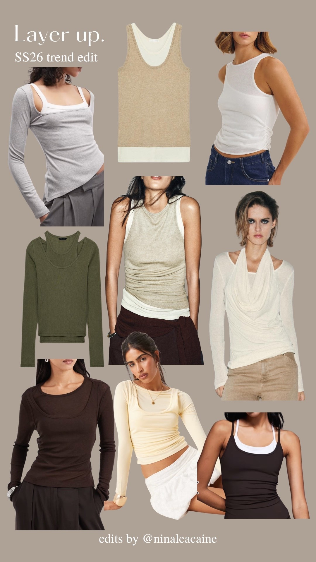 Layer up trend edit #layertops #2026trends 