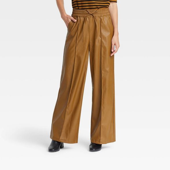 Women's Mid-Rise Wide Leg Jogger Pants - Who What Wear™ | Target