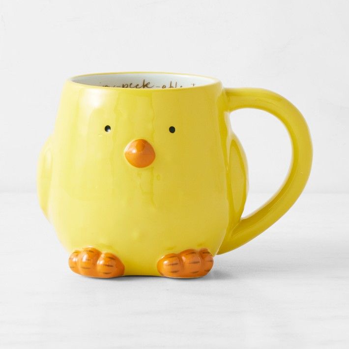 Figural Chick Mug | Williams-Sonoma