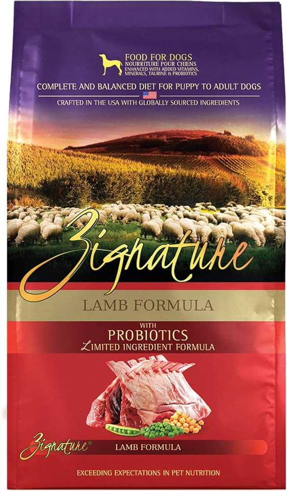 Zignature Lamb Limited Ingredient Formula Dry Dog Food 4lb | Amazon (US)