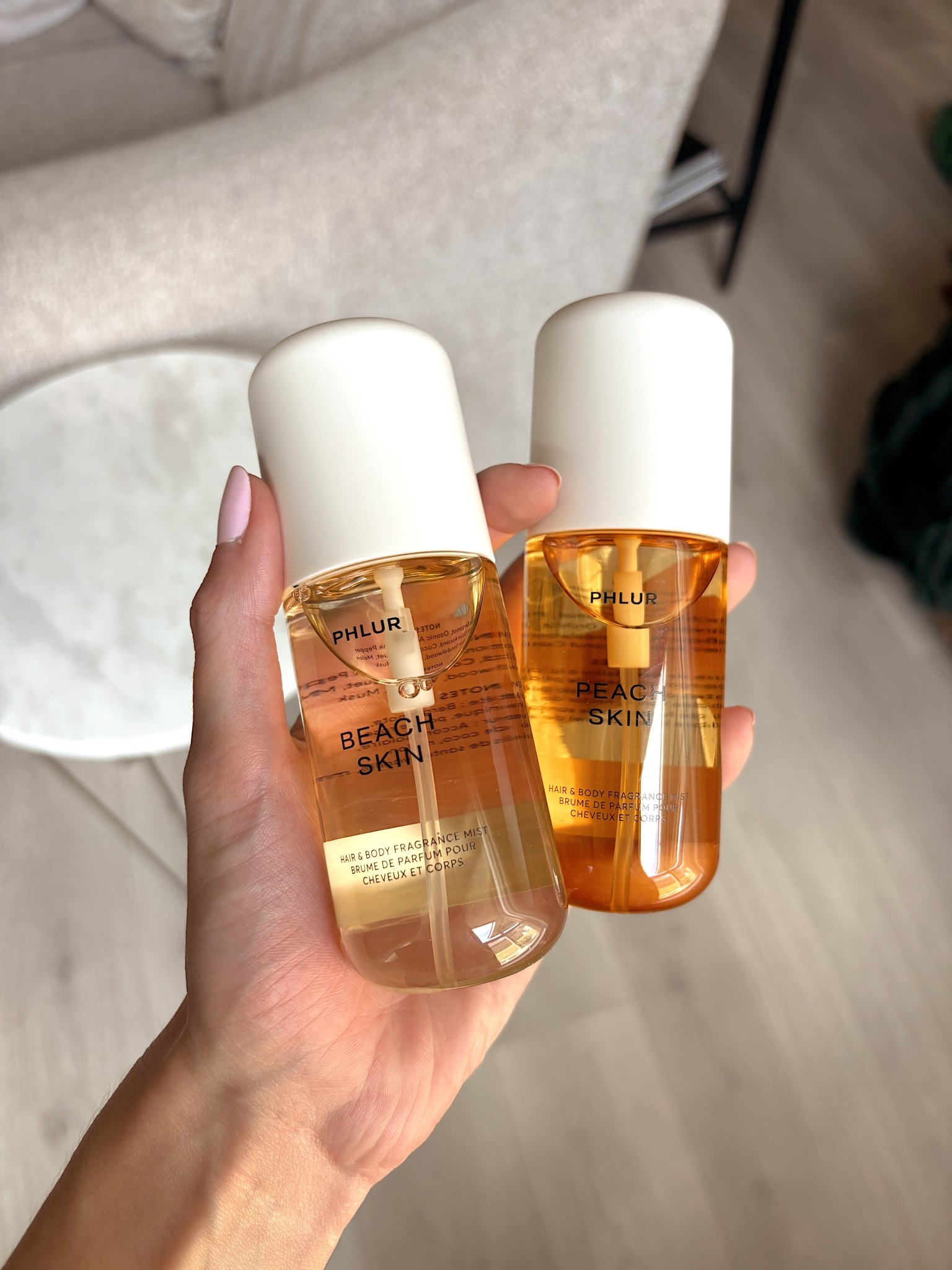 But why do these smell so freaking amazing???? 

Summer combo on repeat 
Got the mini size and it’s 3oz and great for every day and travel 