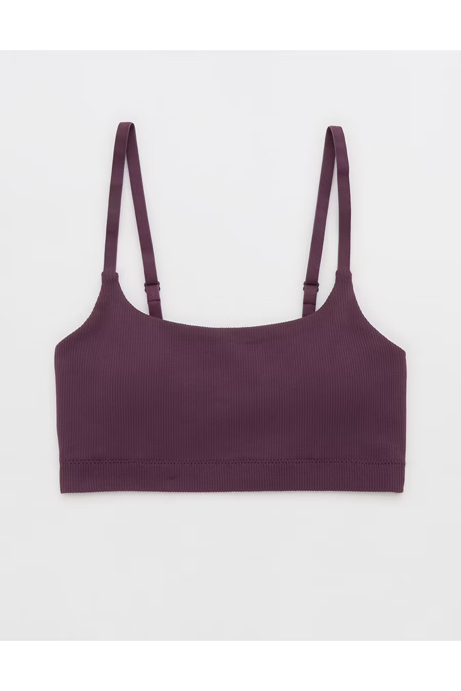 Superchill Seamless Padded Scoop Bralette Women's Cool Berry S | Aerie