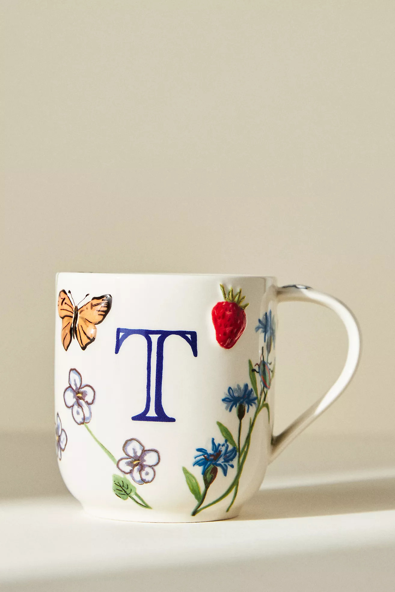 Monarch Monogram Mug | Anthropologie (US)