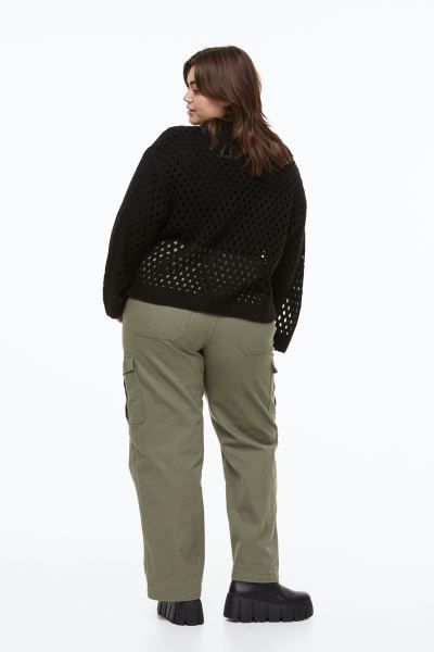 H&M+ Hole-knit Sweater | H&M (US)