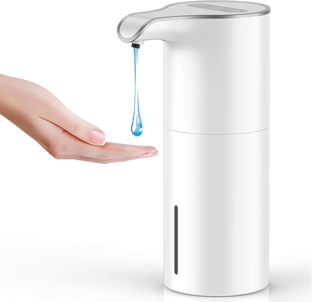 YIKHOM Automatic Liquid Soap Dispenser, 15.37 oz/450mL Soap Dispenser, Touchless Hand Sanitizer D... | Amazon (US)