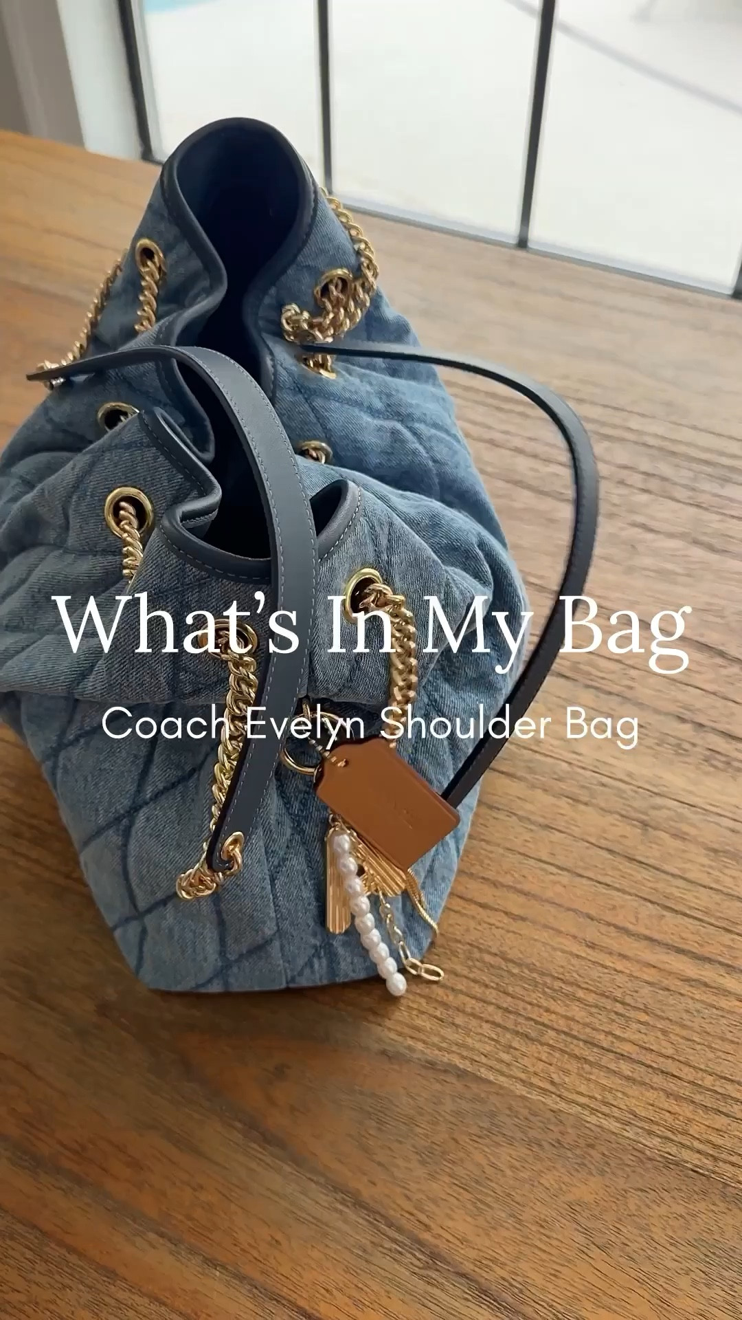 What’s in my bag! Coach Evelyn Shoulder Bag!

#LTKOver40 #LTKvlog #LTKootd