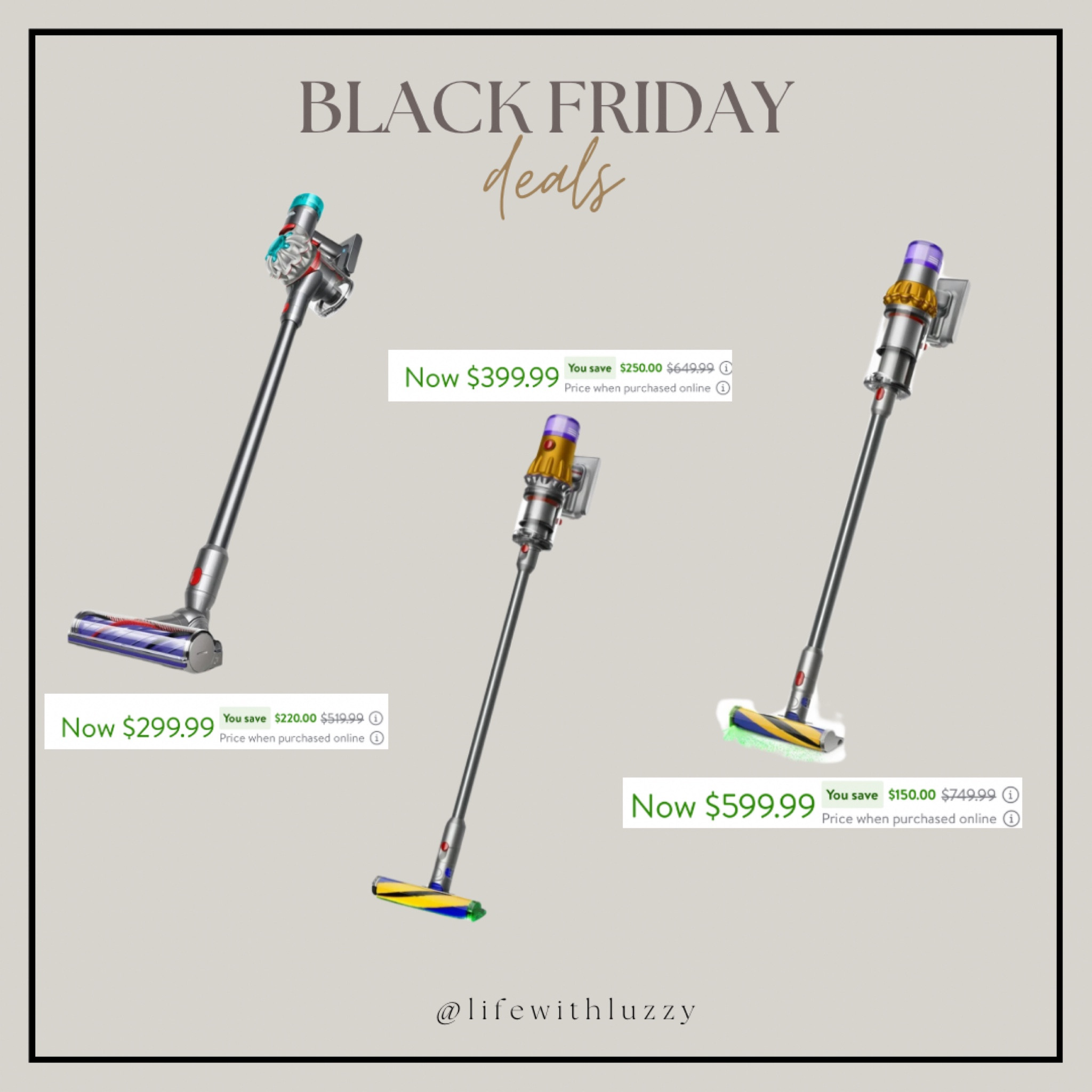 Dyson specials✨
Get your dream vacuum this season with these great sales! 

#LTKCyberWeek #LTKGiftGuide #LTKSaleAlert