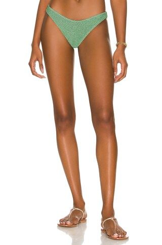 BEACH RIOT Island Bikini Bottom in Emerald from Revolve.com | Revolve Clothing (Global)