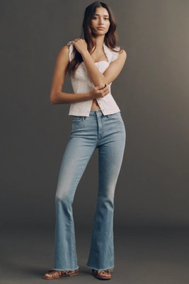 MOTHER Weekender High-Rise Flare Jeans | Anthropologie (US)