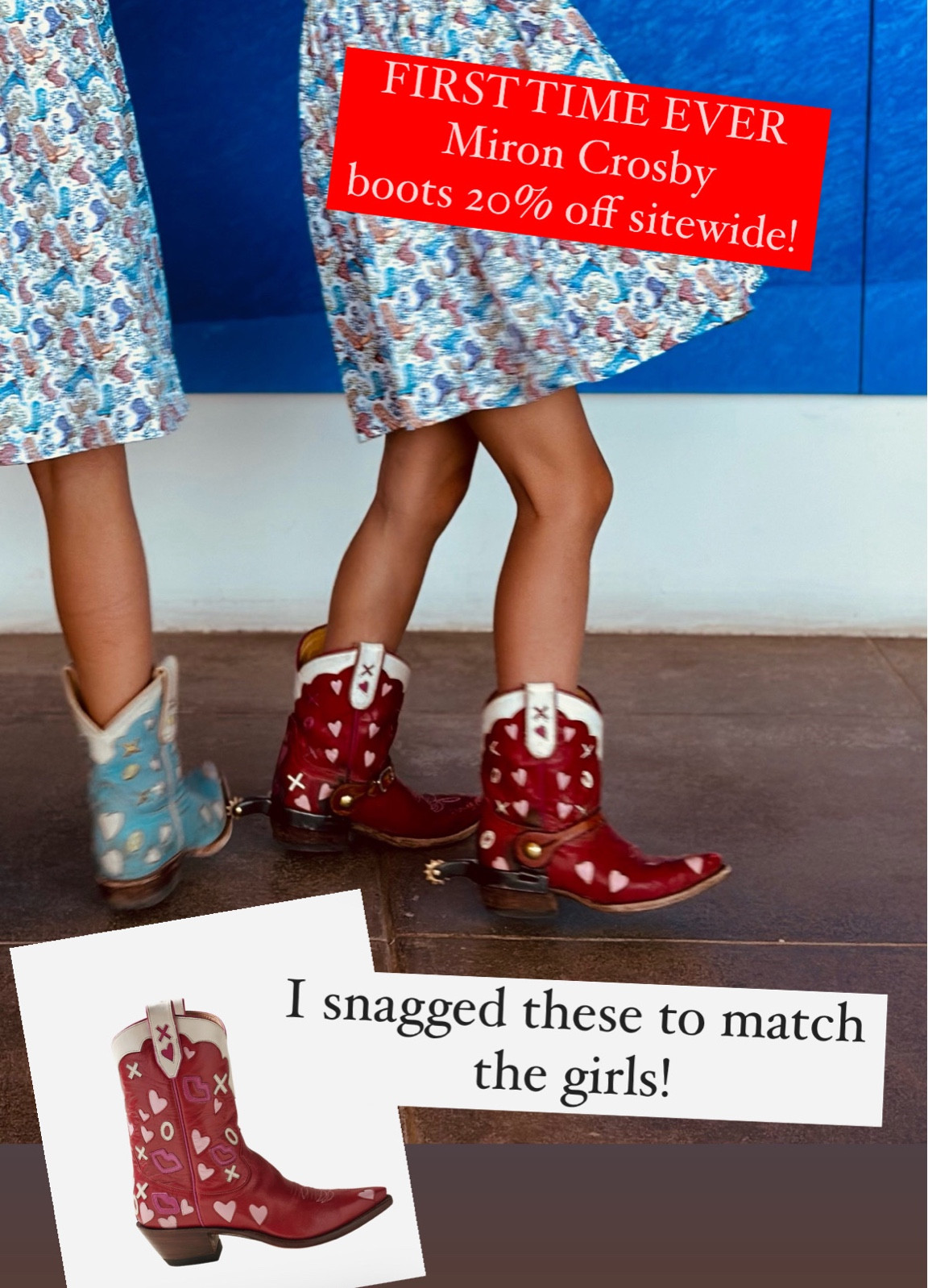 I have loved these boots for years and I have gotten them for the girls, but never appear for myself. This is the first time ever in the history of Mirren Crosby that they have had a sale and it’s sitewide up to 20% off which made these boots 20% off for me. Snagged them so quickly!

#LTKHoliday #LTKCyberWeek #LTKGiftGuide