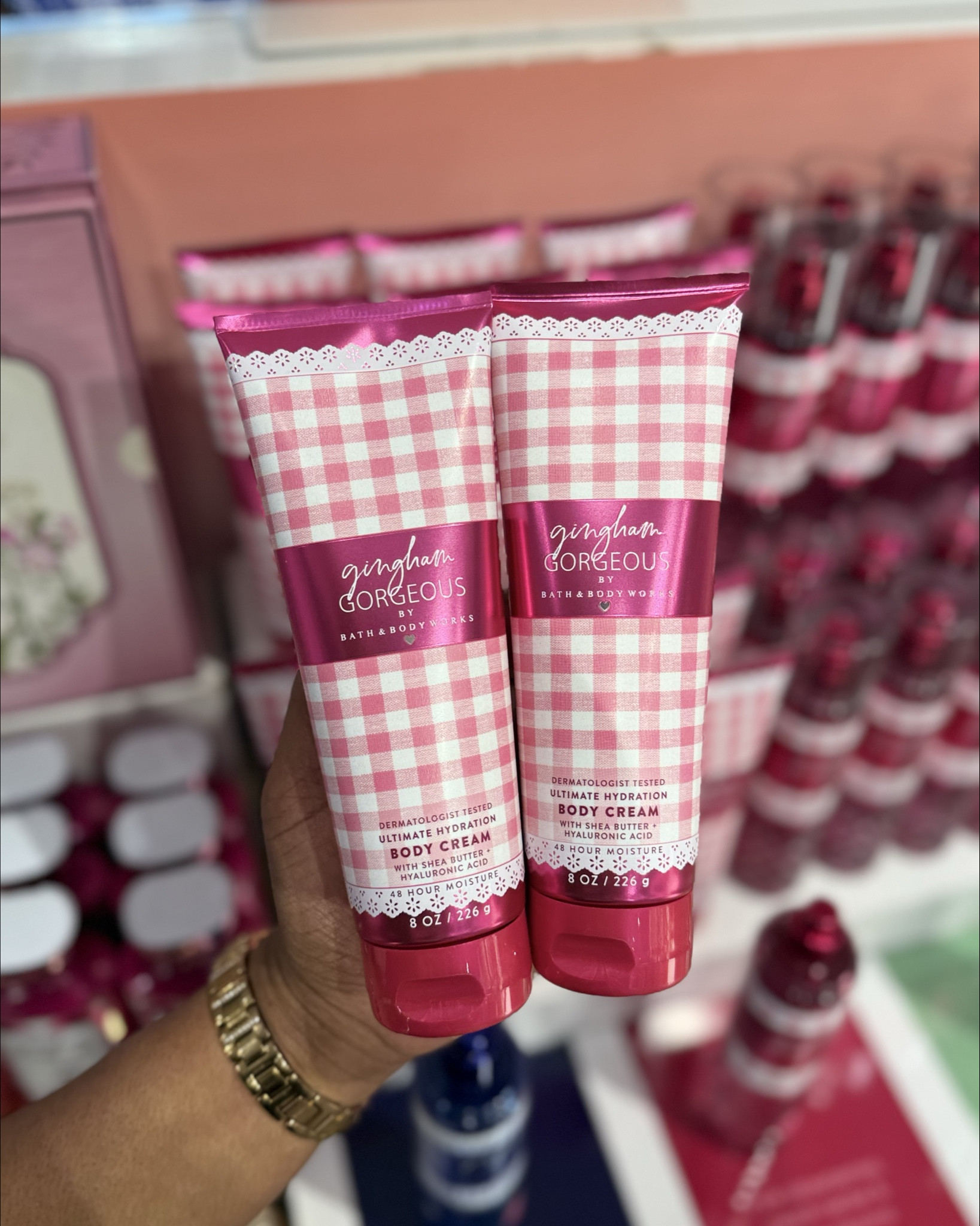 THIS WHOLE COLLECTION IS JUST SO PRETTY 😭💖

Bath & Body Works is really doing it this spring… Gingham Gorgeous is back!!


#LTKSeasonal #LTKselfcare #LTKgrwm
