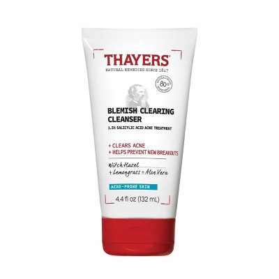 Thayers Natural Remedies Acne Clearing Cleanser with Salicylic Acid - 4.4 fl oz | Target