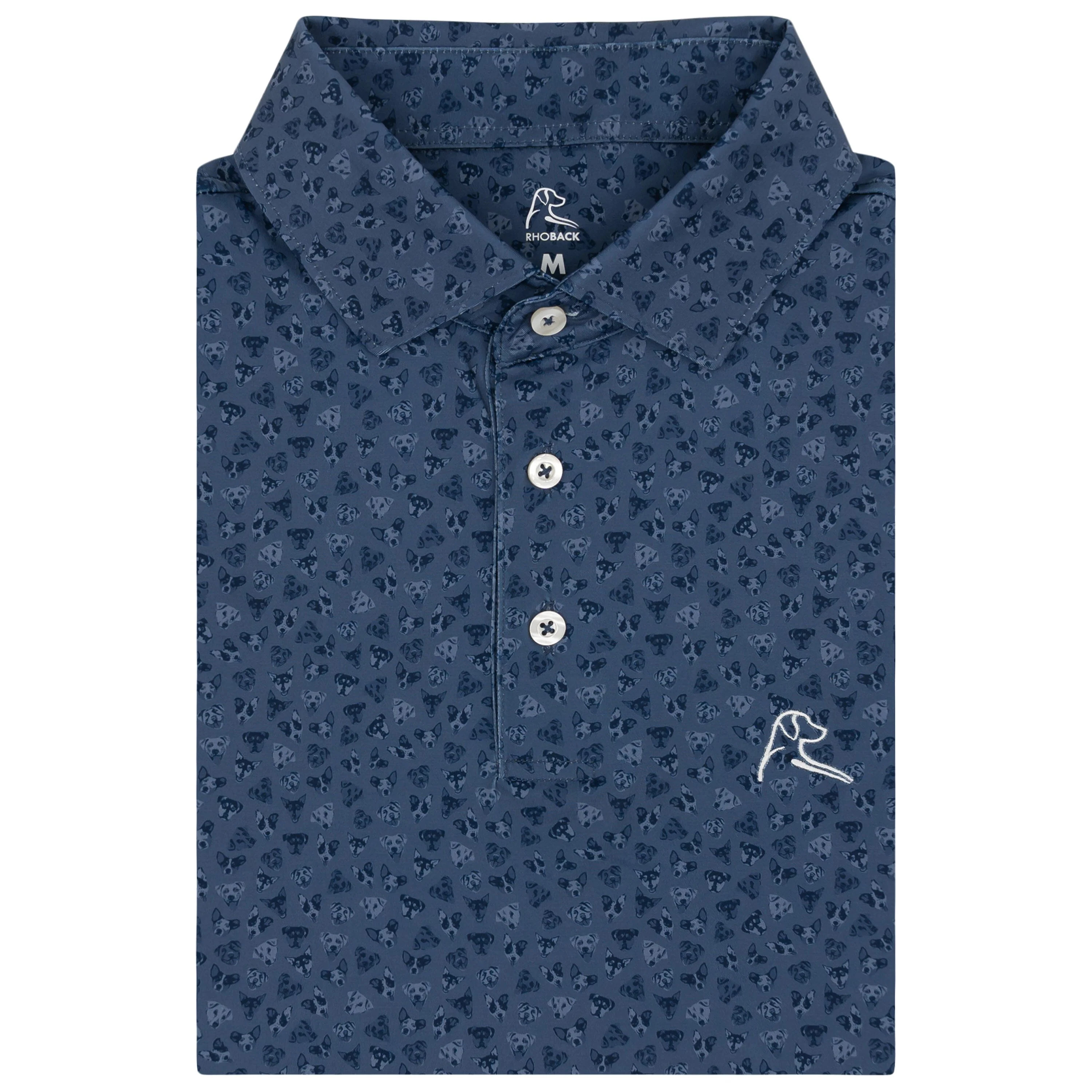 The Rescue | Performance Polo | The Rescue - Slate Blue/Fleet Navy The Rescue | Slate Blue / XXL | RHOBACK