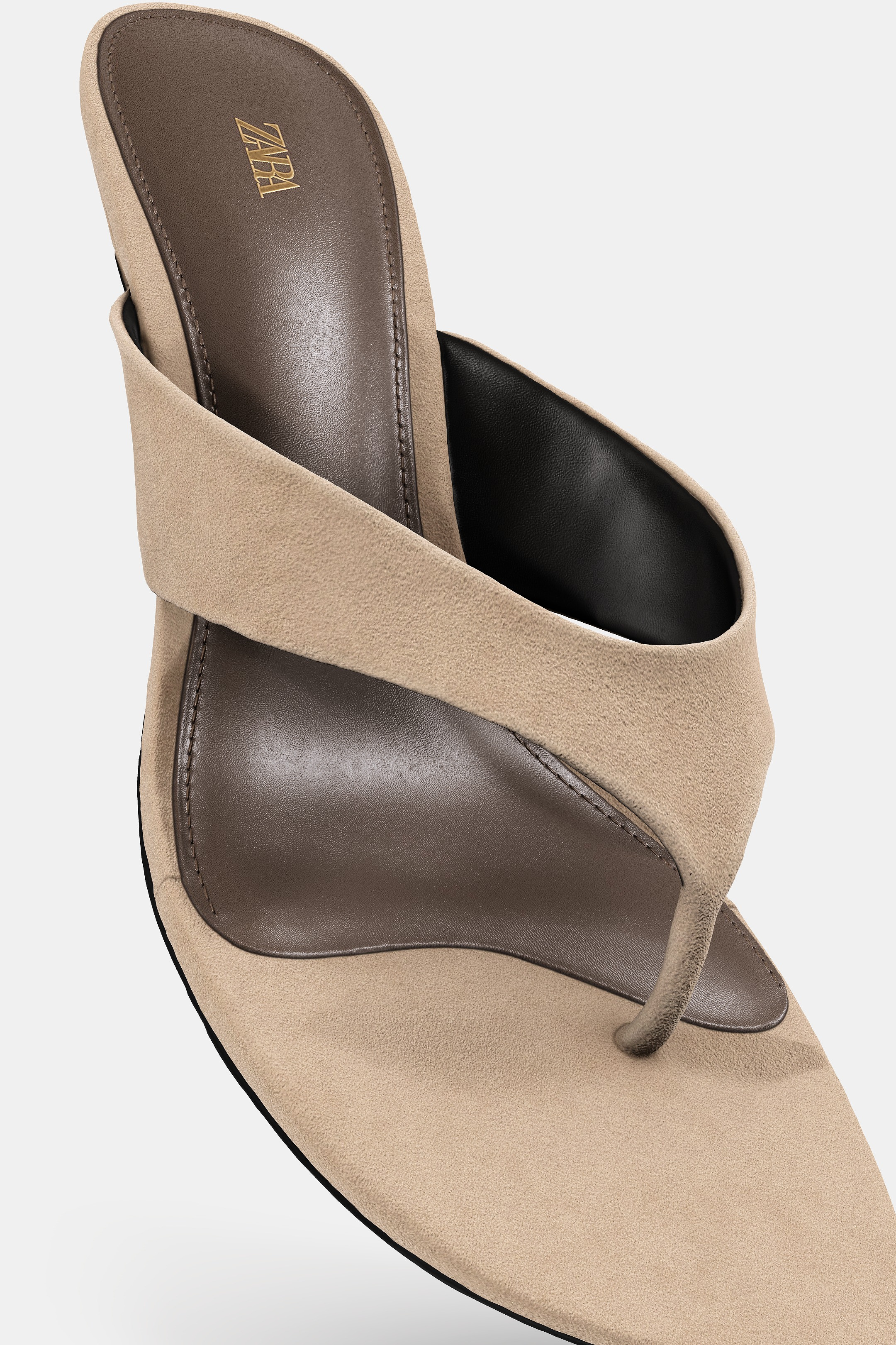 SUEDE HEELED SANDALS | Zara US