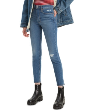 Levi's Women's Wedgie Ripped Skinny Jeans | Macys (US)