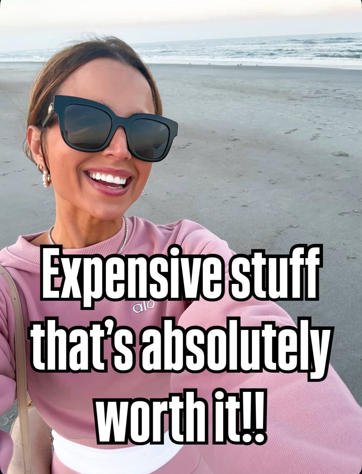 Expensive stuff that’s actually worth it! Strapless bra is TTS. Wide leg jeans in 24 petite (regular length linked at bottom). Sneakers are TTS. XS in leggings and sports bra. XS petite in travel pants and XS in matching top. Gucci slides - I went up half a size. Woven ballet flats are TTS. Tory Burch sneakers - I went up half a size. XXS in Alo leggings and sweatshirt. Buckle slides are TTS. XXS petite in scrunchie tank. XS in wedding guest dress. XS in pajamas. 

#LTKBeauty #LTKTravel #LTKootd