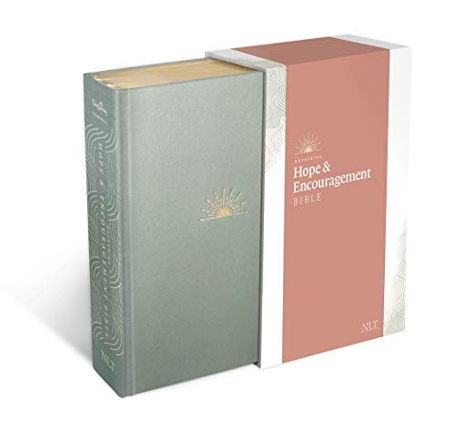 NLT DaySpring Hope & Encouragement Bible (Hardcover Deluxe, Seafoam Green) | Amazon (US)