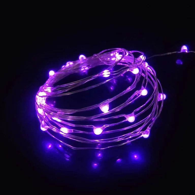 Set of 2 Battery Operated Mini Led Light,Indoor Fairy Light with Timer 6 Hours on/18 Hours Off fo... | Walmart (US)