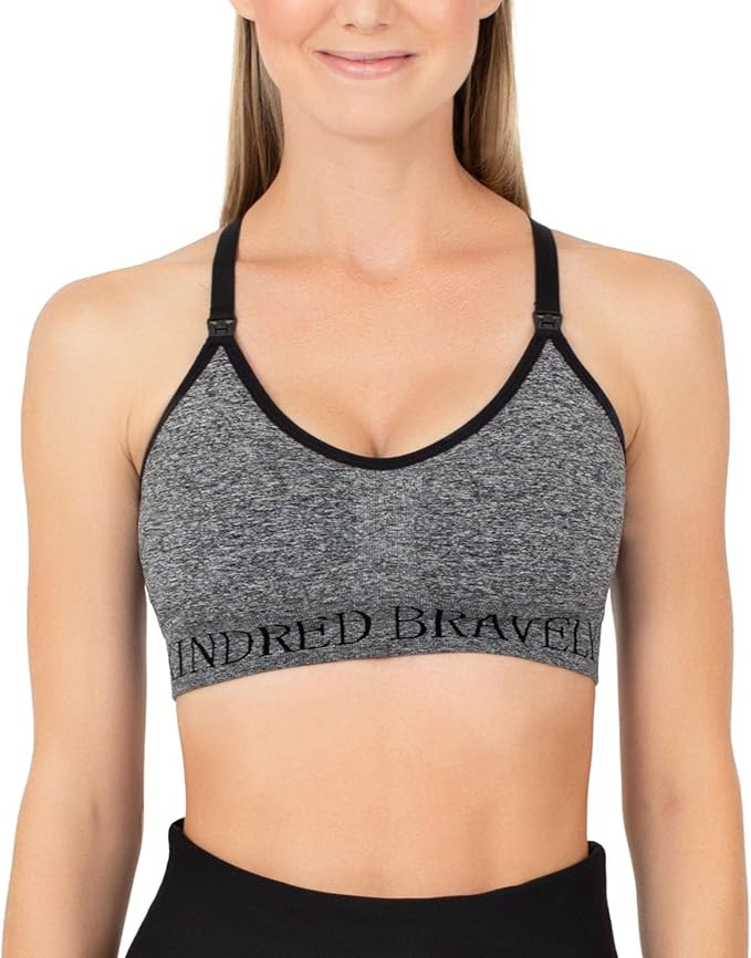 Kindred Bravely Sublime Nursing Sports Bras for Breastfeeding, Soft & Stretchy Maternity Bra | Amazon (US)