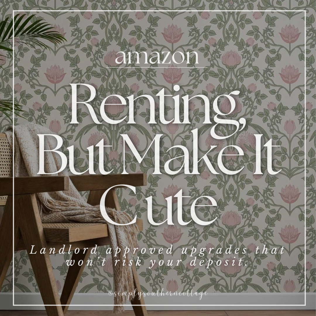 Renting, but make it cute! Landlord approved upgrades that won't risk your deposit


Amazon, home, home upgrades, renting, house updating, amazon home, DIY, DIY projects, room updates 

 

#LTKHome #LTKOver40