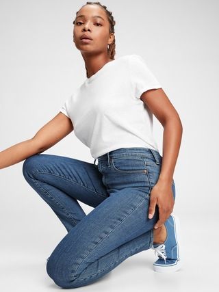 High Rise True Skinny Jeans with Secret Smoothing Pockets | Gap (US)