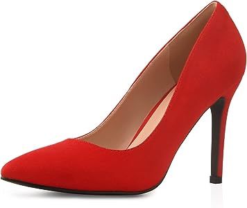ORIPALLA High Heels for Women Closed Toe Heels Stiletto Pointed Toe Pumps | Amazon (US)