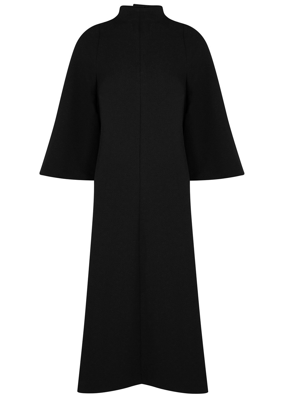 Devon black cut-out midi dress | Harvey Nichols 