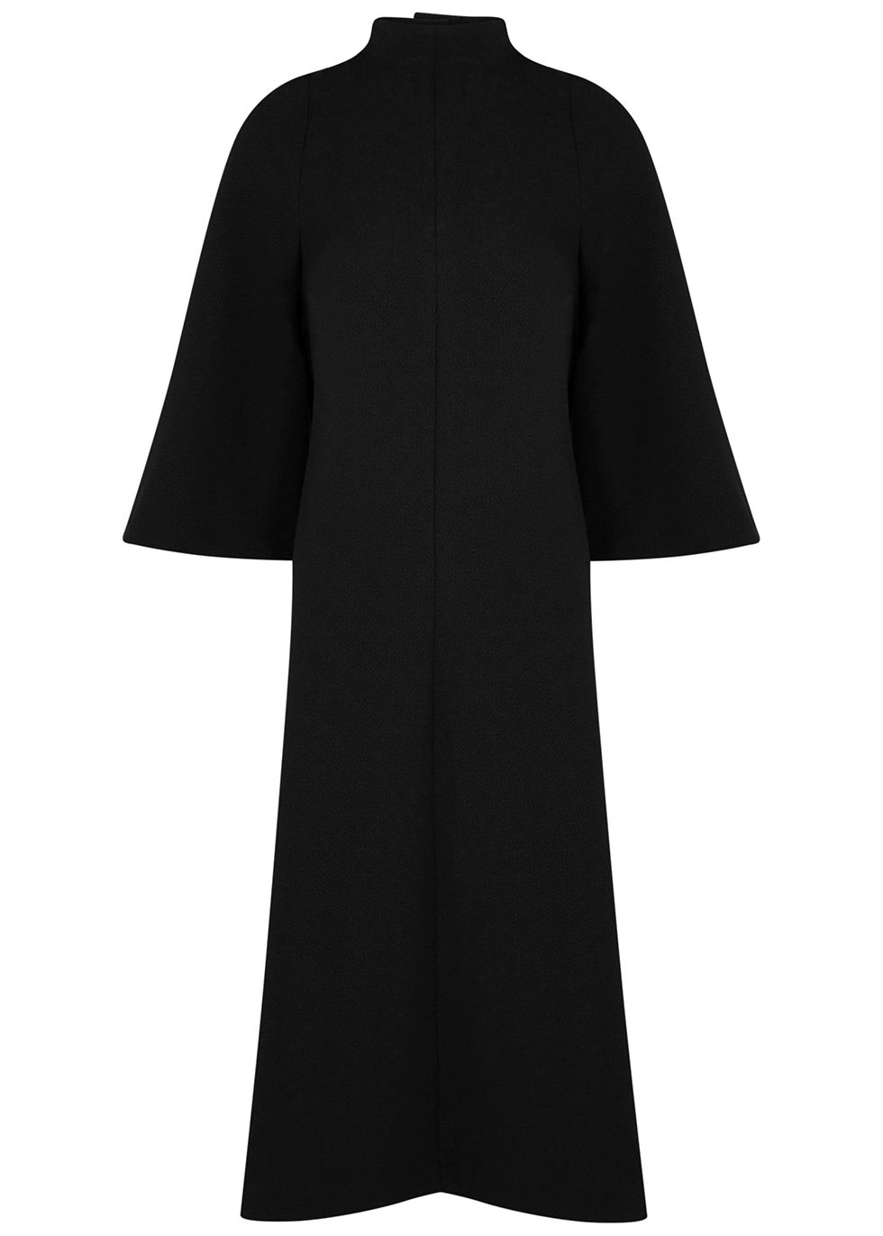 Devon black cut-out midi dress | Harvey Nichols US