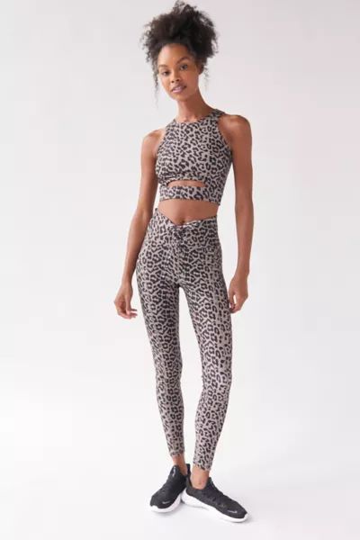 Year Of Ours Leopard Print Football Legging | Urban Outfitters (US and RoW)