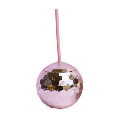 Packed Party Disco Ball 20 oz. Tumbler in Rose Gold | Bed Bath & Beyond