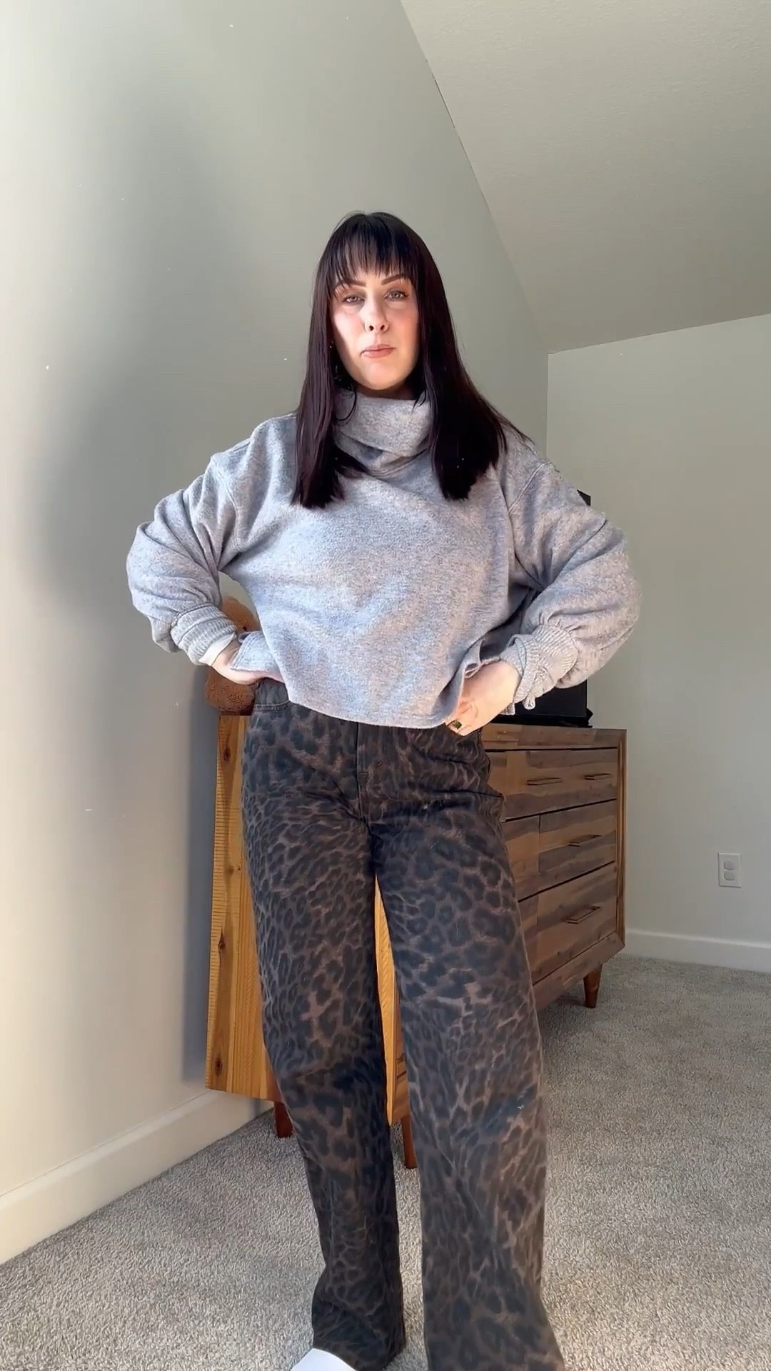 Jeans on sale for $59 rn! Come in short, regular & long! Wearing 27 short here. Also linked my turtleneck fleece layer!

#LTKootd #LTKPetite #LTKmomlife