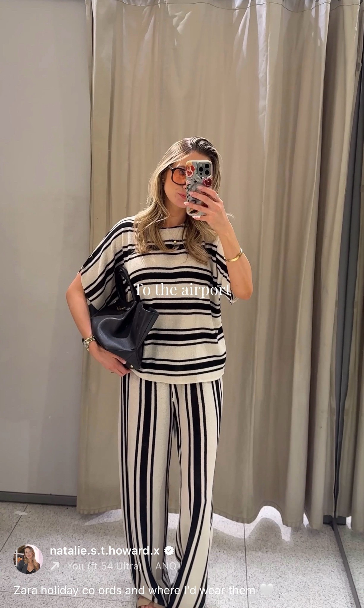Comfy striped co ord perfect for the airport is back in stock

#LTKspring #LTKsummer