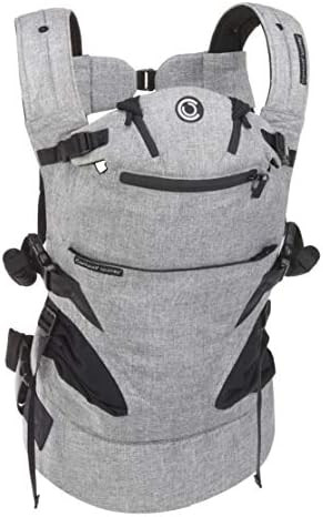 Contours Journey 5-in-1 Baby Carrier, Adjustable UPF 25 Sunshade, Storage Pockets, Graphite Gray | Amazon (US)