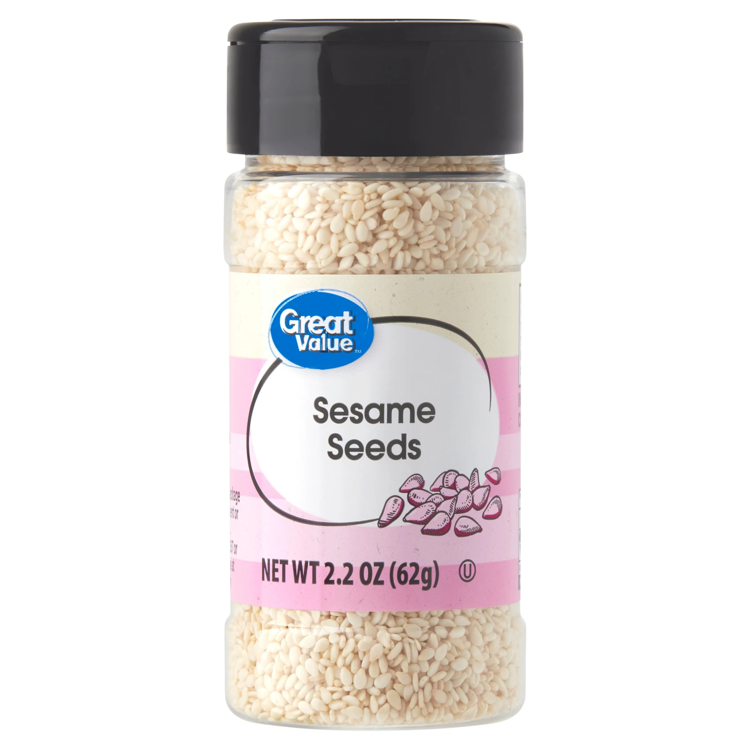 Great Value Sesame Seeds, 2.2 oz | Walmart (US)