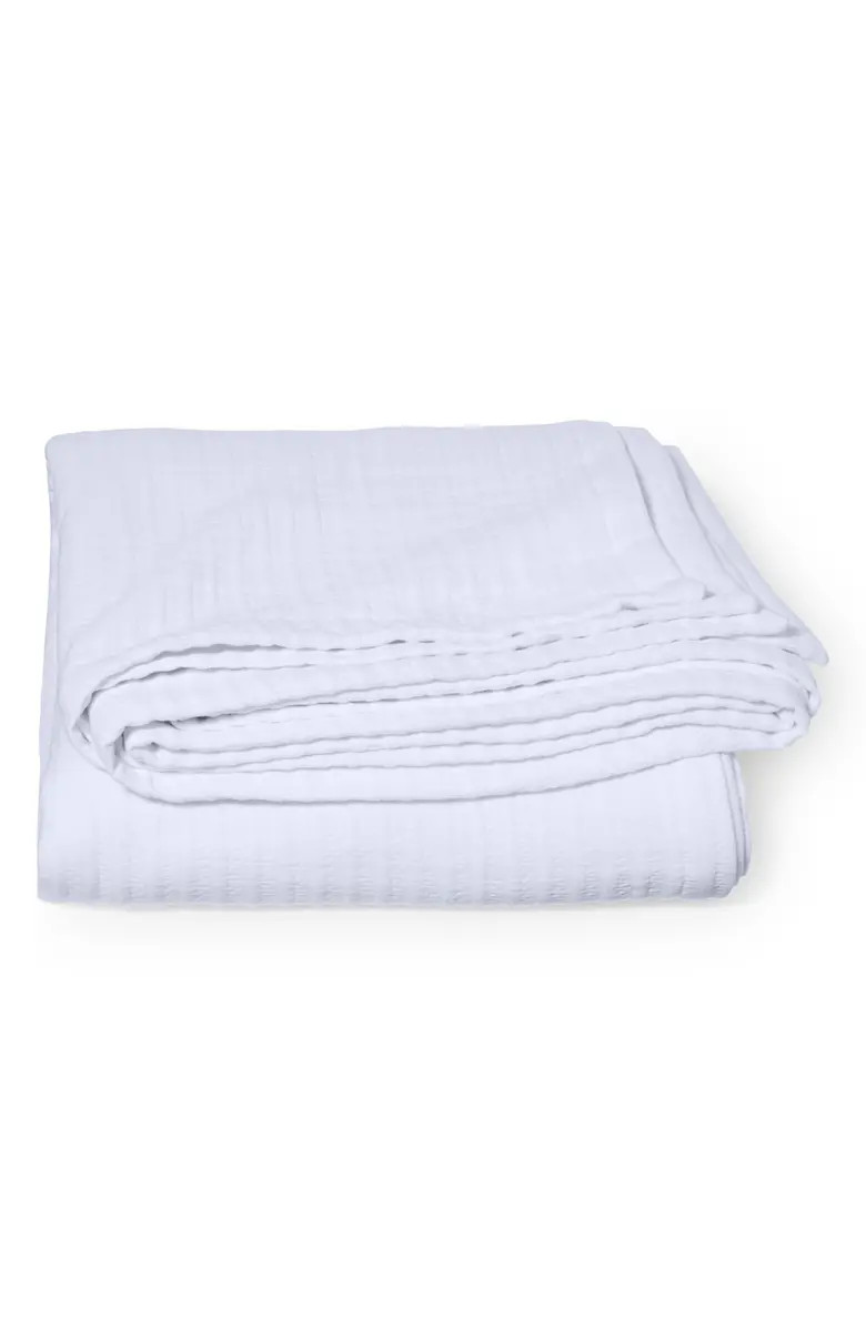 Crinkle Organic Cotton Coverlet | Nordstrom | Nordstrom