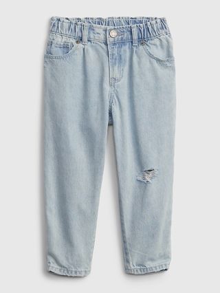 Toddler Barrel Jeans with Washwell | Gap (US)
