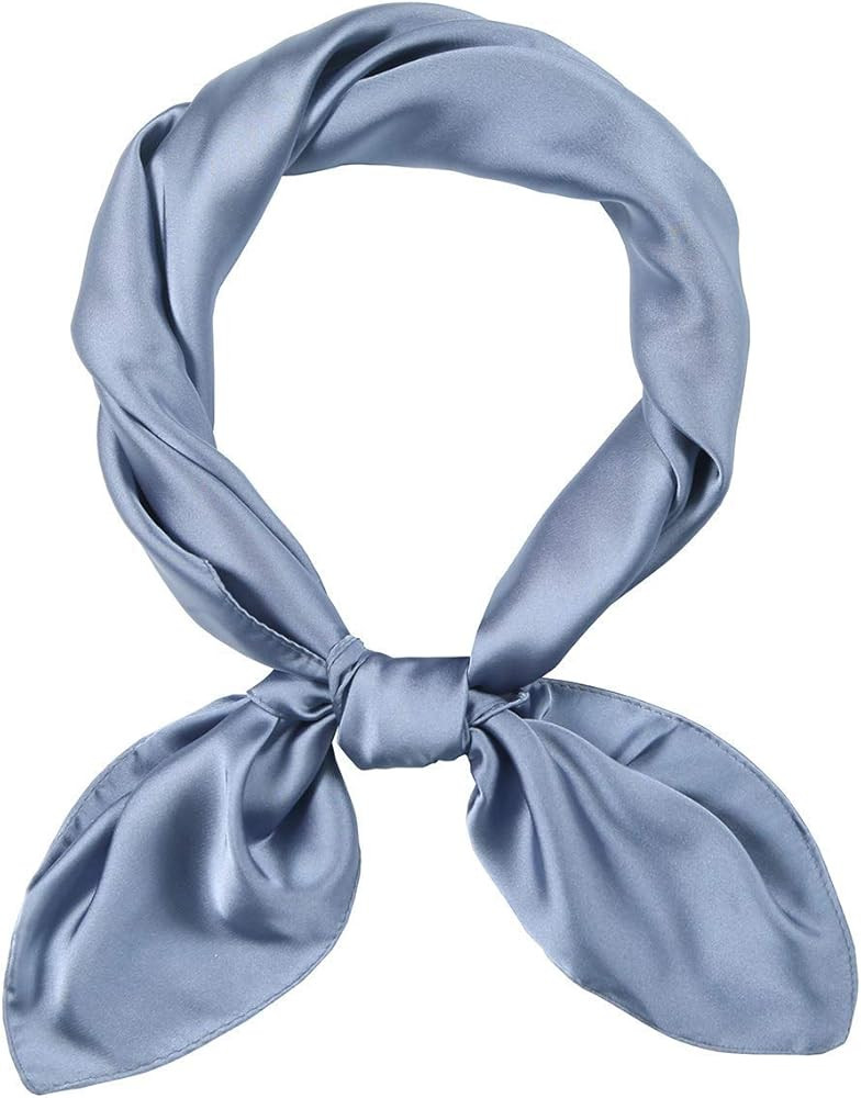 MEANBEAUTY 27.5" Square Silk Like Head Scarf for Women Satin Bandana Head Scarves Neck Scarfs for... | Amazon (US)