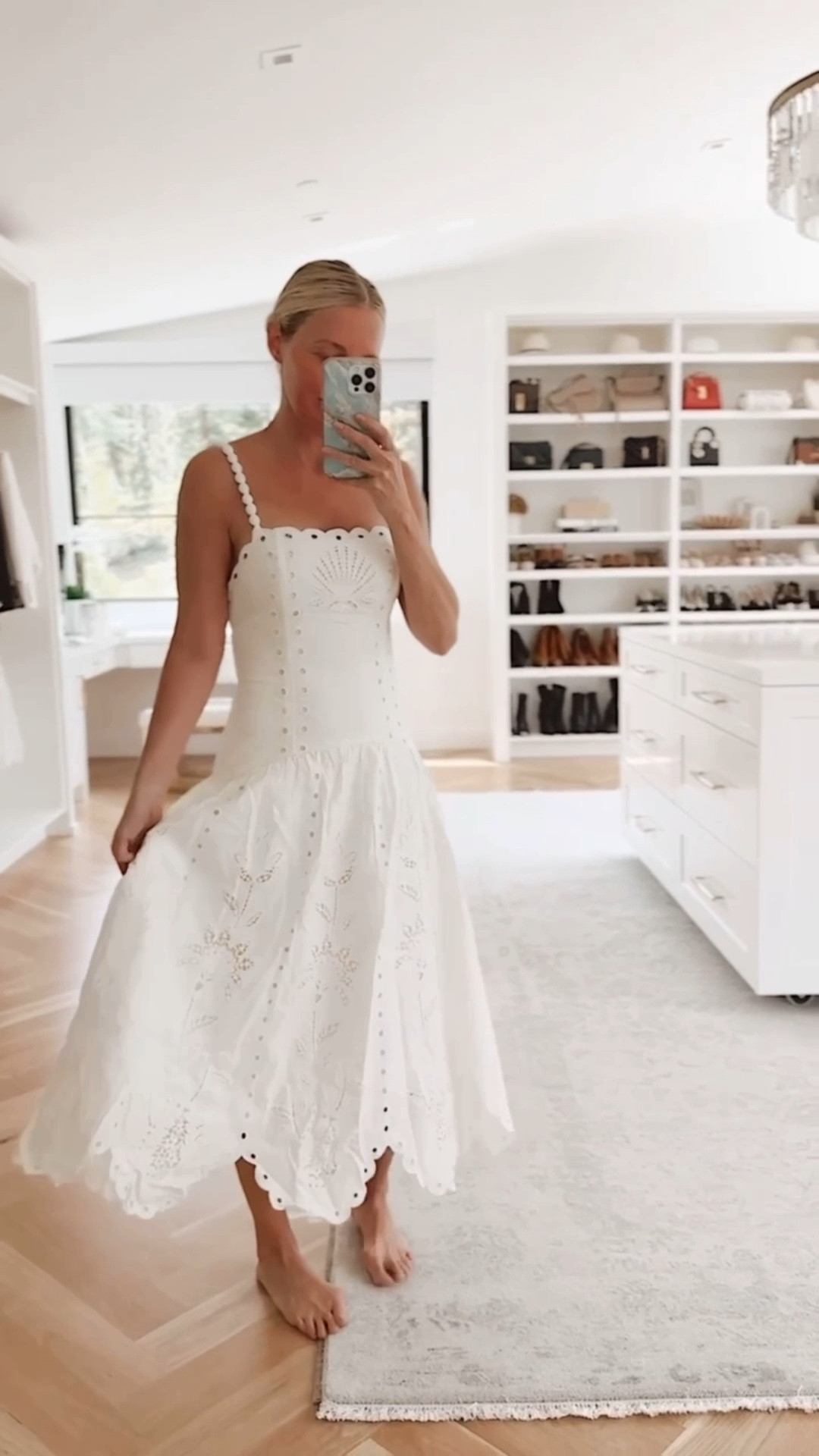 I’m really liking this pretty white dress by Farm Rio. It’s sophisticated and elegant, without being over the top. Fit runs true to size. Currently on sale at Bloomingdales!

#LTKSaleAlert #LTKSeasonal